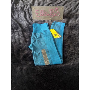 NWT All In Motion Heathered Blue High Rise Legging M